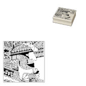 Handtekening van EDDArt - farao 1 Rubberstempel (Gestempeld)
