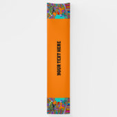 Handtekening van EDDArt - farao 1 Spandoek (Verticaal)