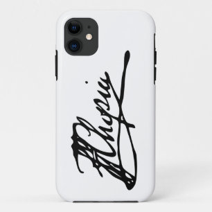 Handtekening van Frédéric Chopin Case-Mate iPhone Case