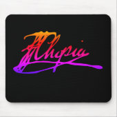 Handtekening van Frédéric Chopin Muismat (Voorkant)