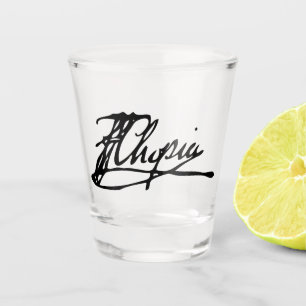 Handtekening van Frédéric Chopin Shot Glas