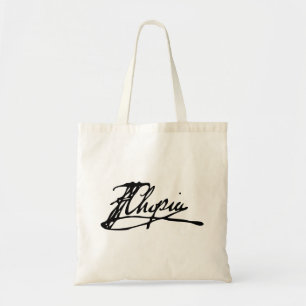 Handtekening van Frédéric Chopin Tote Bag