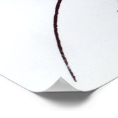 Handtekening van Frederick de Grote Poster (Hoek)