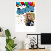 Handtekening van Graduation Party Poster Guests (Thuiskantoor)