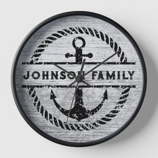 Handtekening van het anker met vervorming (Voorkant)