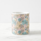 Handtekening van het pasteitje Floral Pattern-sche Koffiemok (Center)
