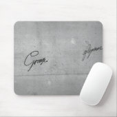 Handtekening van Jean-Baptiste Greuze Muismat (Met muis)