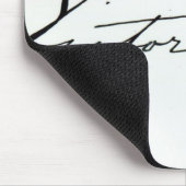 Handtekening van koningin Victoria (pen en inkt op Muismat (Hoek)