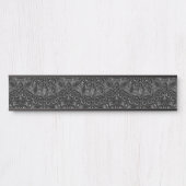 Handtekening van laadkolen Mandala Deurbordje (Voorkant)