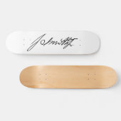 Handtekening van Mormoonse profeet Joseph Smith Persoonlijk Skateboard (Horizontaal)