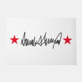 Handtekening van Trump Deurmat (Voorkant)
