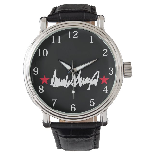 Handtekening van Trump Horloge (Voorkant)