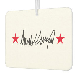 Handtekening van Trump Luchtverfrisser