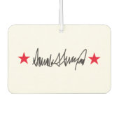 Handtekening van Trump Luchtverfrisser (Voorkant)