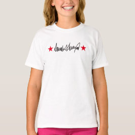 Handtekening van Trump T-shirt