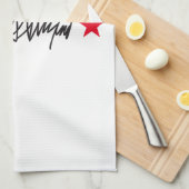 Handtekening van Trump Theedoek (Quarter Fold)