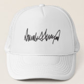 Handtekening van Trump Trucker Pet (Voorkant)