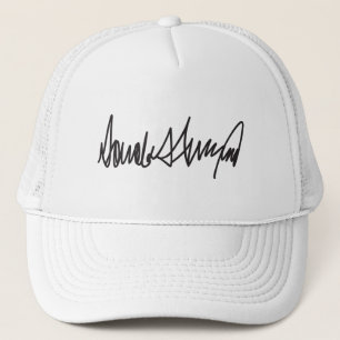 Handtekening van Trump Trucker Pet