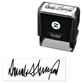 Handtekening van Trump Zelfinktende Stempel