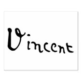 Handtekening van Vincent Van Gogh Rubberstempel (Afrduk)