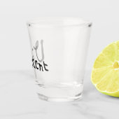 Handtekening van Vincent Van Gogh Shot Glas (Rechts)