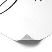 Handtekening van William IV, 1831 Poster (Hoek)