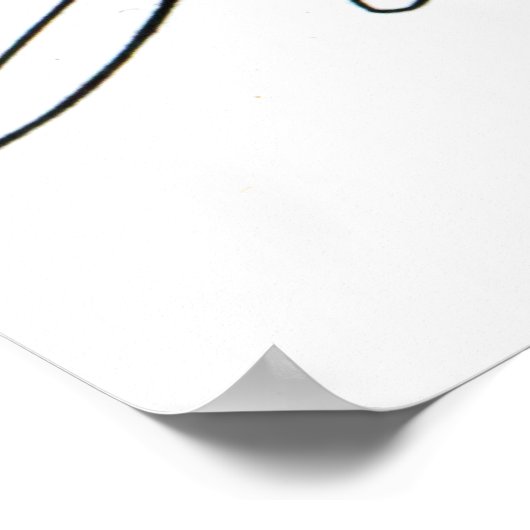 Handtekening van William IV, 1831 Poster (Hoek)