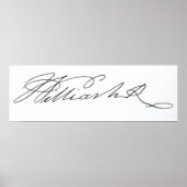 Handtekening van William IV, 1831 Poster (Voorkant)