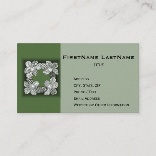 Handtekening ventilatorlade Kies om het even welke Visitekaartje (Voorkant)