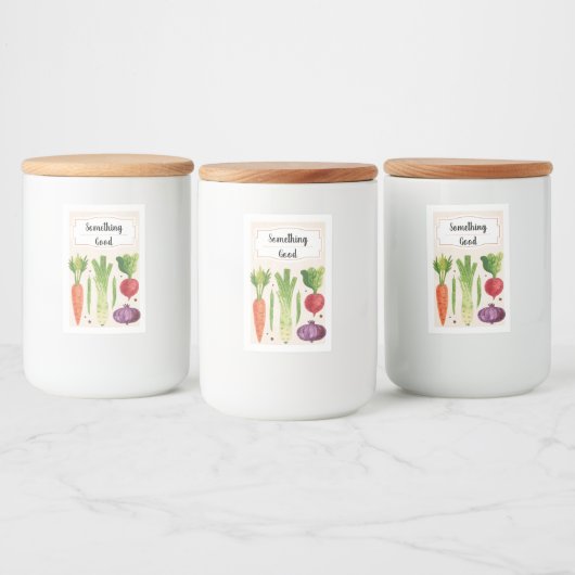 Handtekening Verse groenten III Etiket (Flessen)