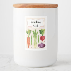 Handtekening Verse groenten III Etiket