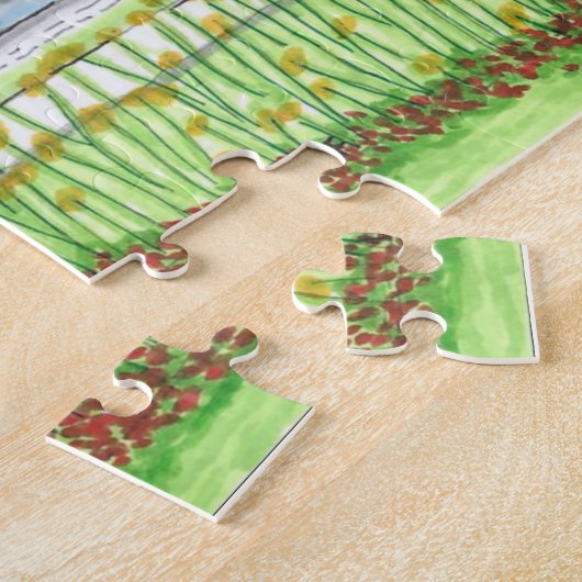 Handtekening Victoriaans puzzel Legpuzzel (Zijkant)