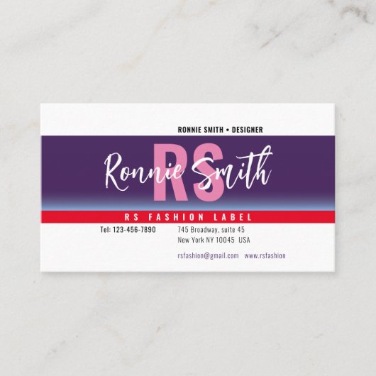 Handtekening Visitekaartje (Voorkant)