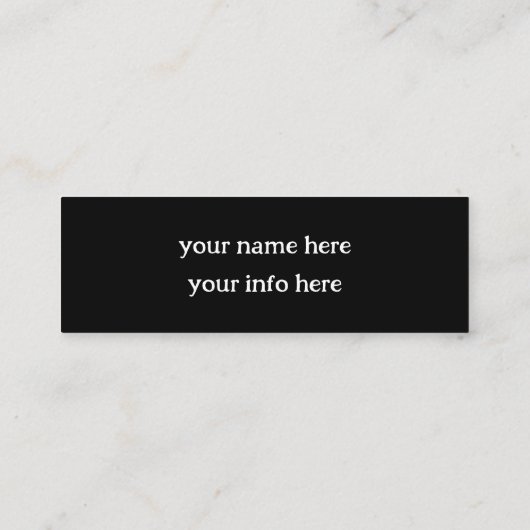 handtekening visitekaartje (Achterkant)