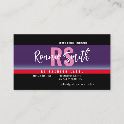 Handtekening Visitekaartje (Voorkant)