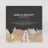 Handtekening Visitekaartje taxateurs onroerend goe (Achterkant)