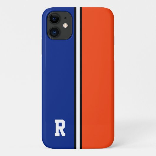 Handtekening voor collegekleuren Case-Mate iPhone case (Achterkant)