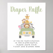 Handtekening voor veilig Baby shower in de afvoerd Poster (Voorkant)