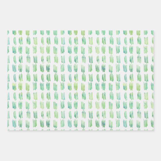 Handtekening, waterverf, abstract ontwerp, cirkels inpakpapier vel (Voorkant 3)