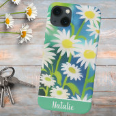 Handtekening waterverf Wild Daisies Case-Mate iPhone Case