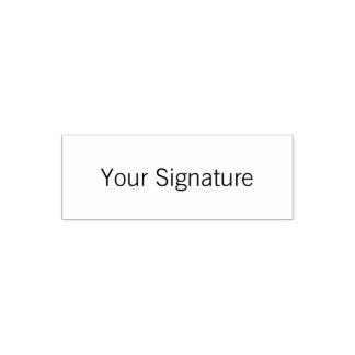 handtekening zelfinkende stempel