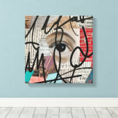 Handtekeningen Canvas Afdruk (Insitu (Houten vloer))