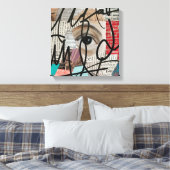 Handtekeningen Canvas Afdruk (Insitu (Slaapkamer))