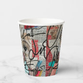 Handtekeningen Papieren Bekers (Voorkant)