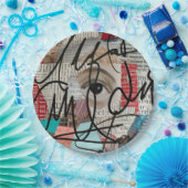 Handtekeningen Papieren Bordje (Feest)