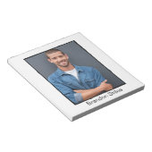 Handtekeningenblok | Klassieke retro rand Notitieblok (Schuin)