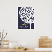 handtekeninggastenboek, geel poster (Keuken)