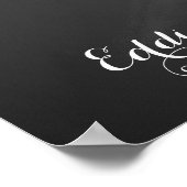 handtekeninggastenboek, geel poster (Hoek)