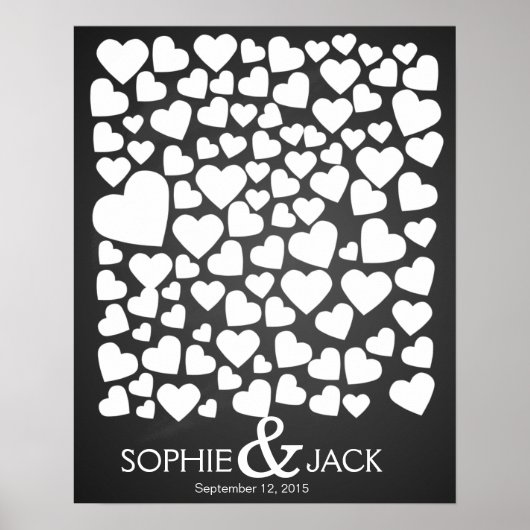 handtekeninggastenboek ondertekening poster (Voorkant)