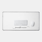 Handtekeningnaam Classy Curved Swash Bureaumat (Keyboard & Muis)